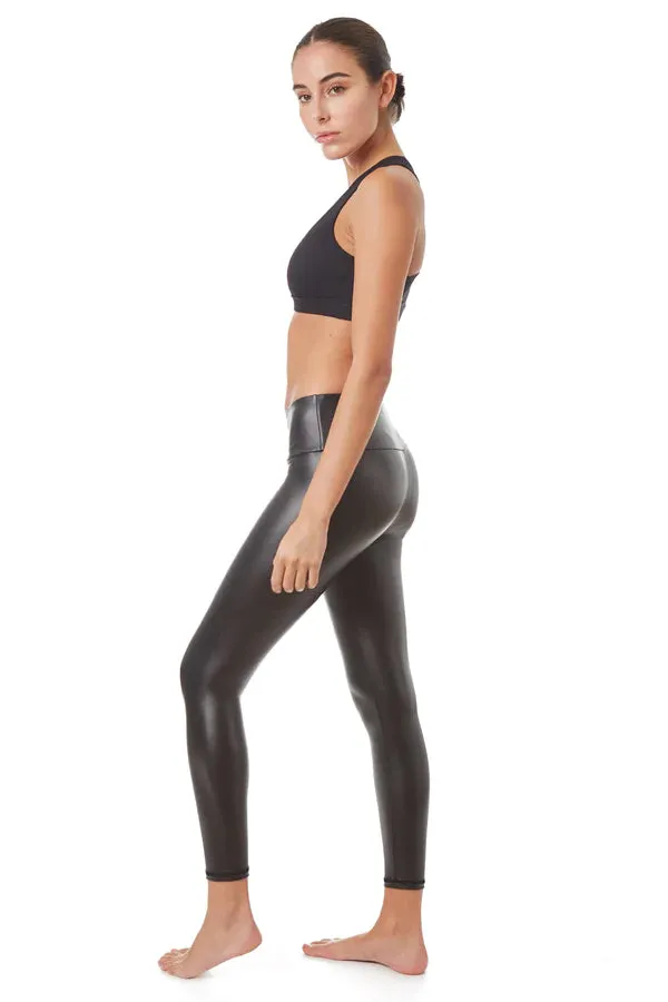 Leather Legging Black Leather
