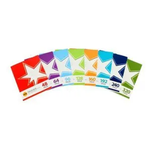Marbig Star Exercise Book 70Gsm 96 Page 9 X 7 Inch