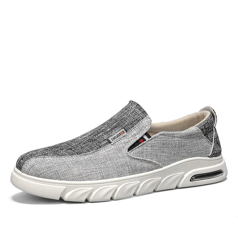 Men's new breathable canvas sports casual canvas shoes