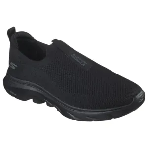 Mens Skechers Go Walk 7 Black Slip On Sneaker Shoes