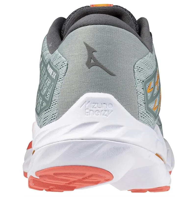 Mizuno Women's Inspire 20 Running Shoes in Gray Mist/White/Dubarry SS24