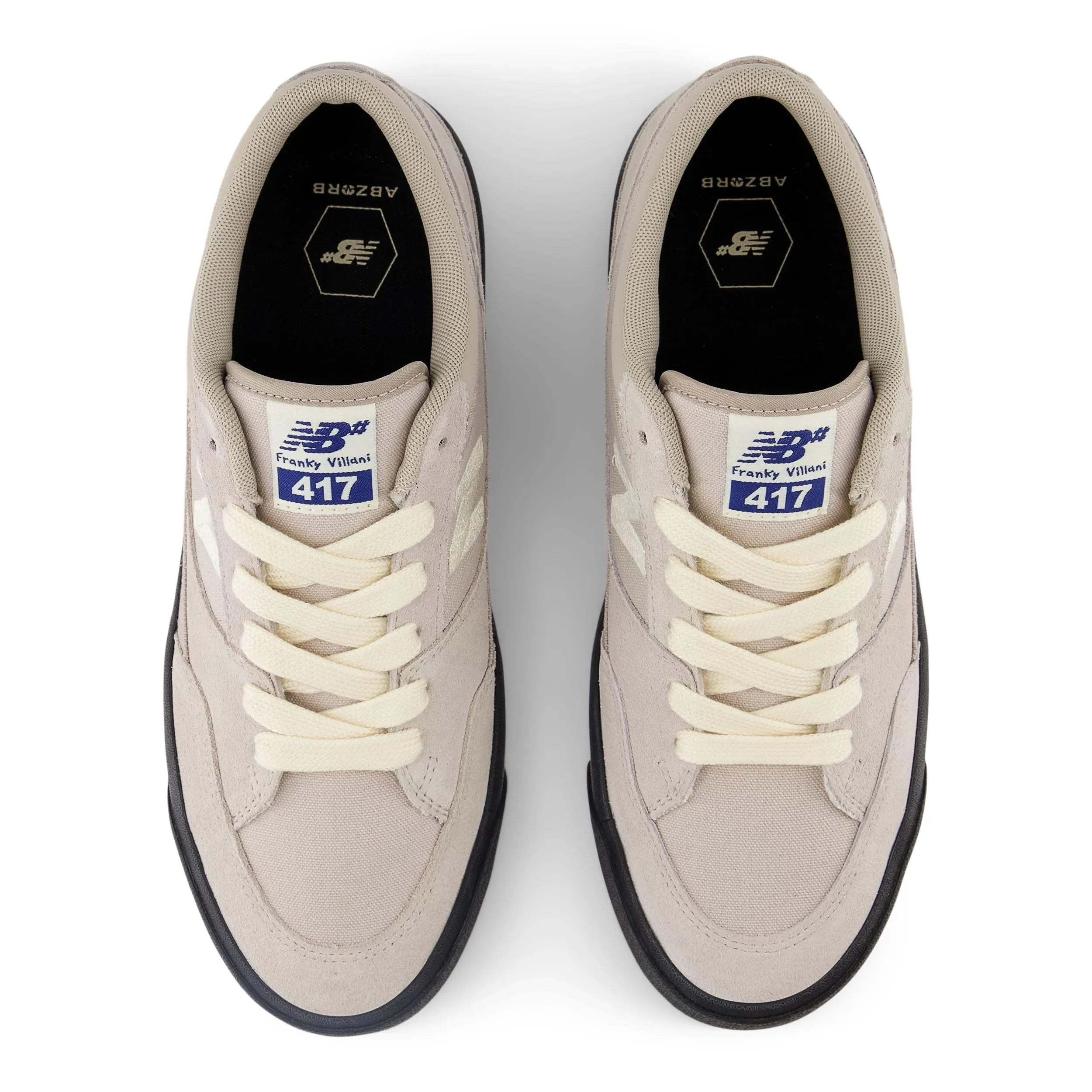 New Balance Numeric 417 Franky Villani Low Skateboard Shoe - Stone/Black