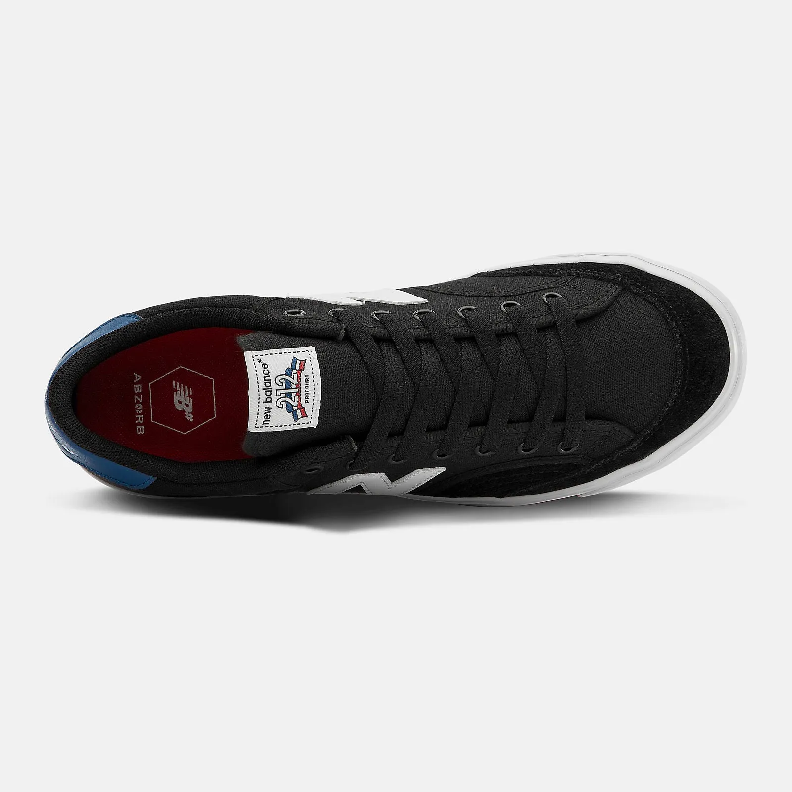 New Balance Numeric Pro Court 212 Skateboard Shoe - Black/Blue
