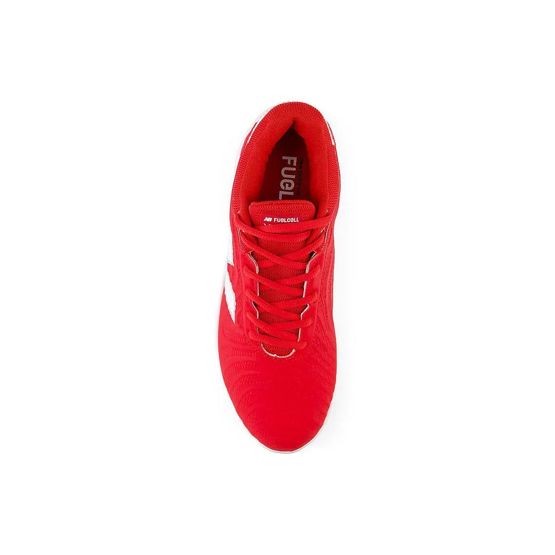 New Balance Women's FuelCell FUSE v4 Metal Fastpitch Softball Cleats - Team Red / Optic White - SMFUSER4