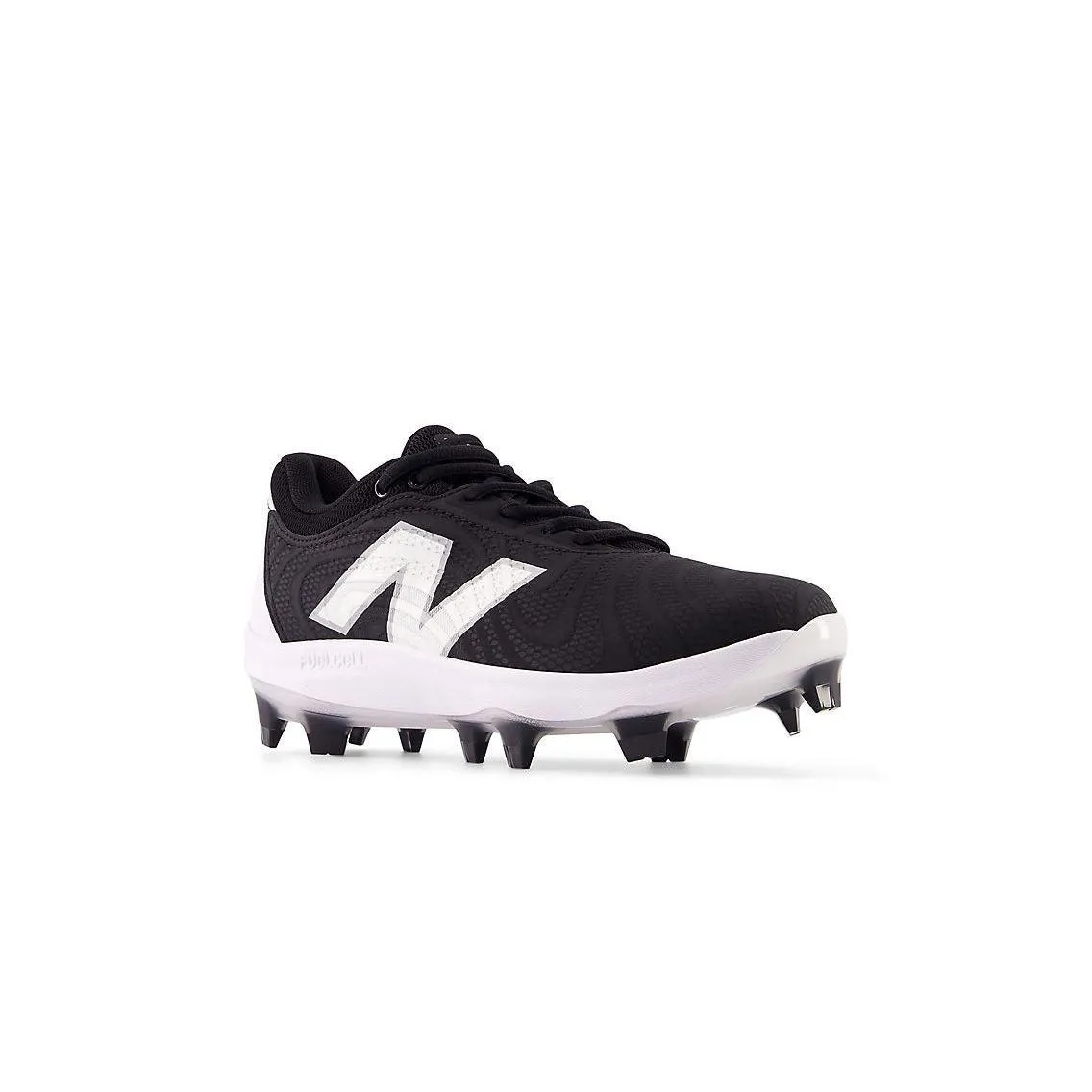 New Balance Women's FuelCell FUSE v4 Molded Fastpitch Softball Cleats - Black/Optic White - SPFUSEK4