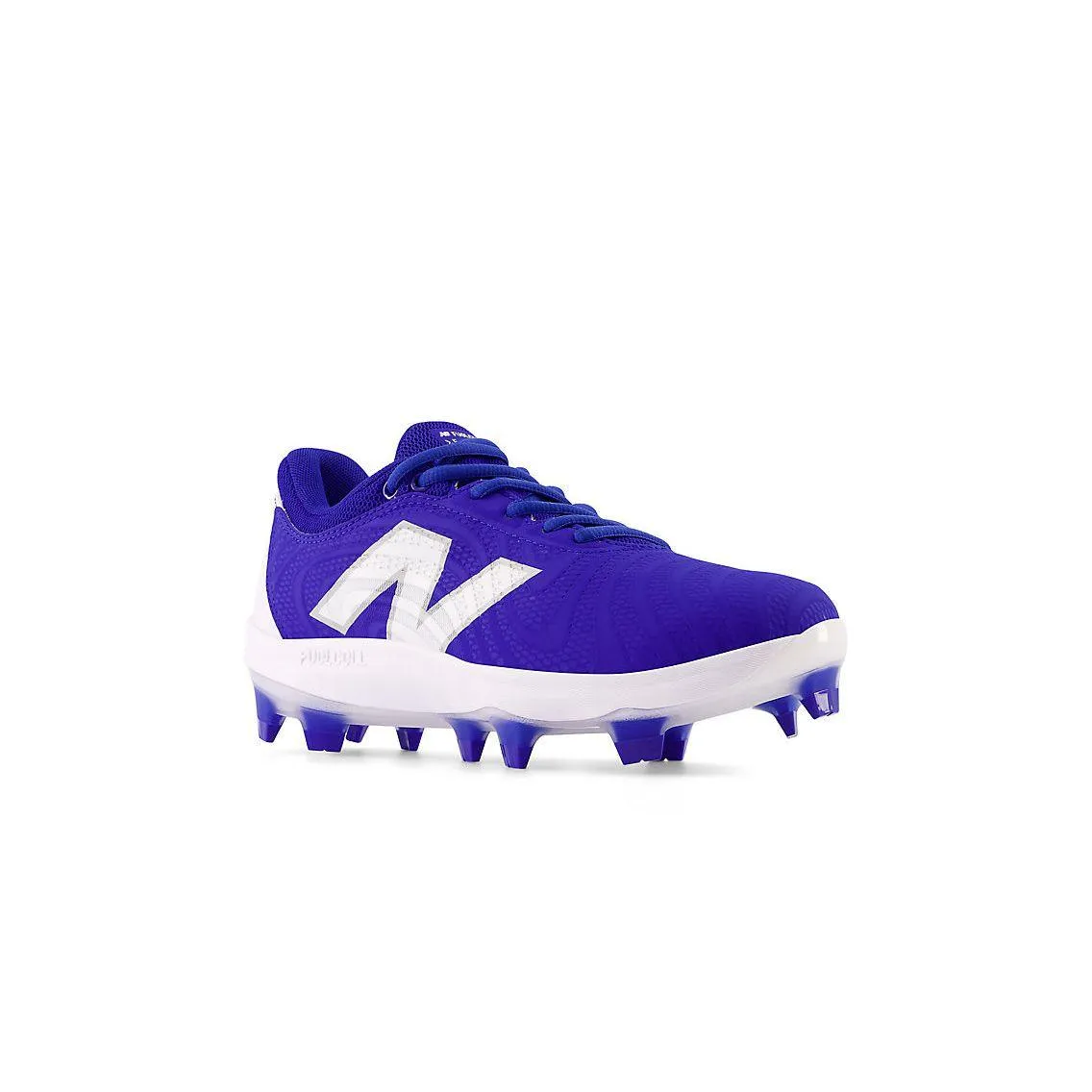 New Balance Women's FuelCell FUSE v4 Molded Fastpitch Softball Cleats - Team Royal/Optic White - SPFUSEB4