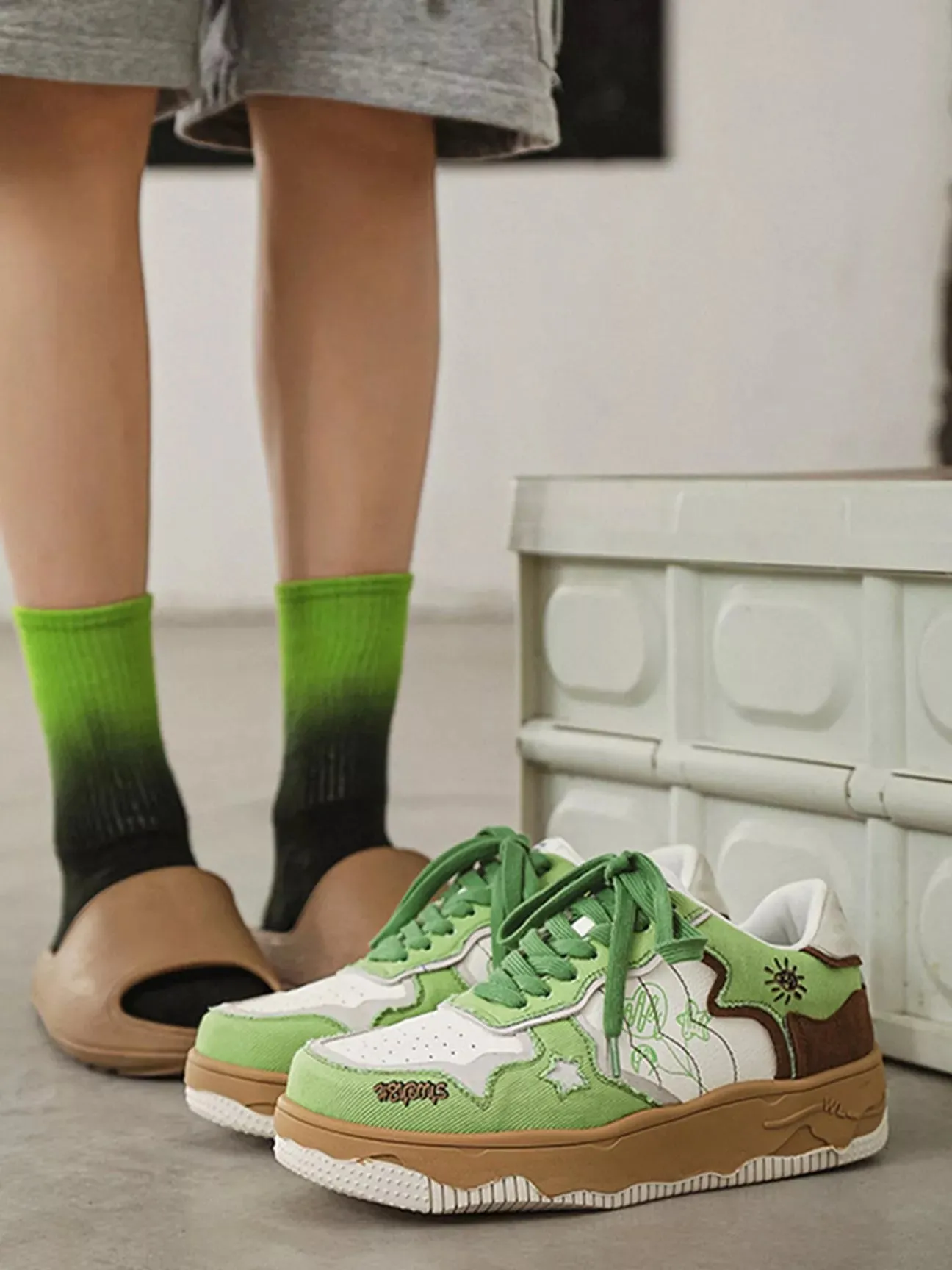 Niceprimes  Casual Sports Thick-soled Board Shoes