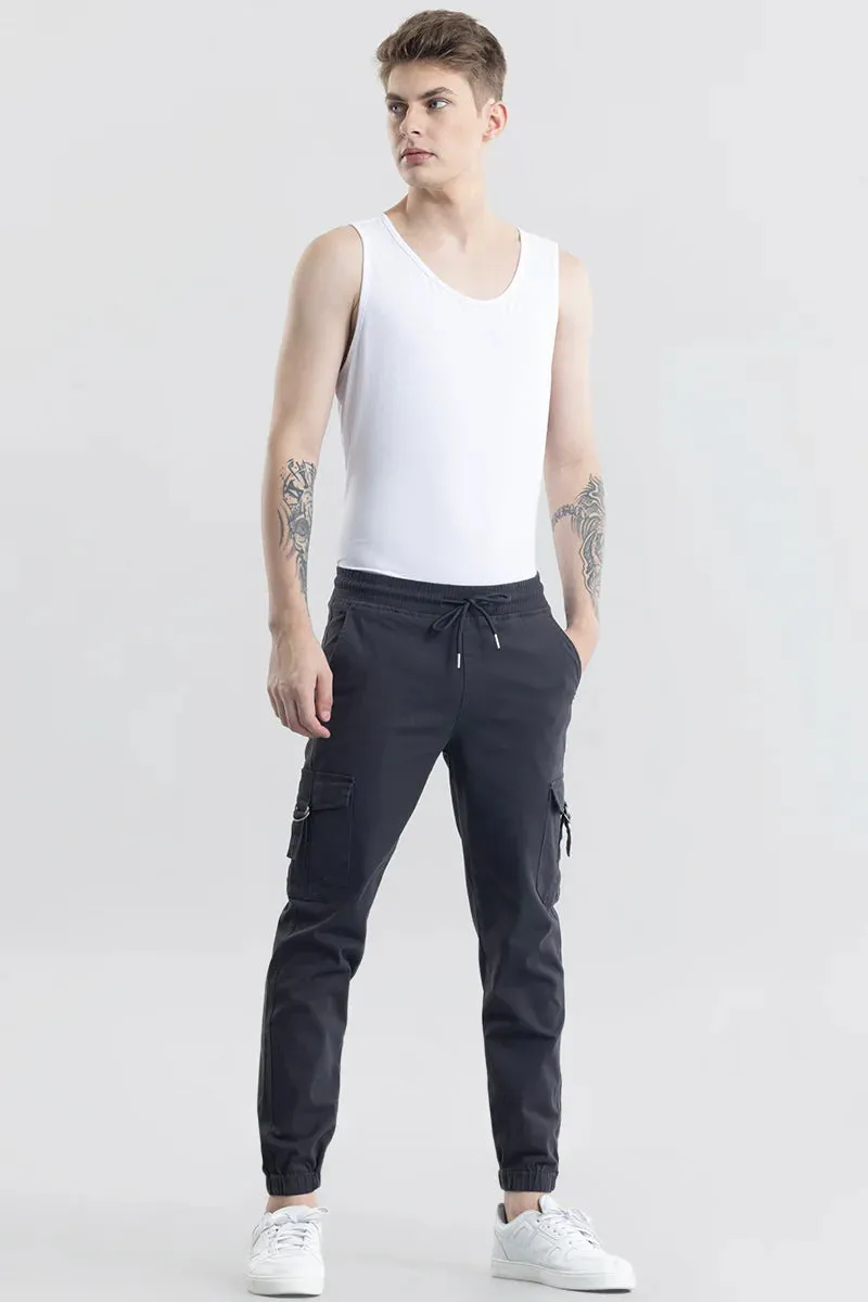 Noemi Black Cargo Pant