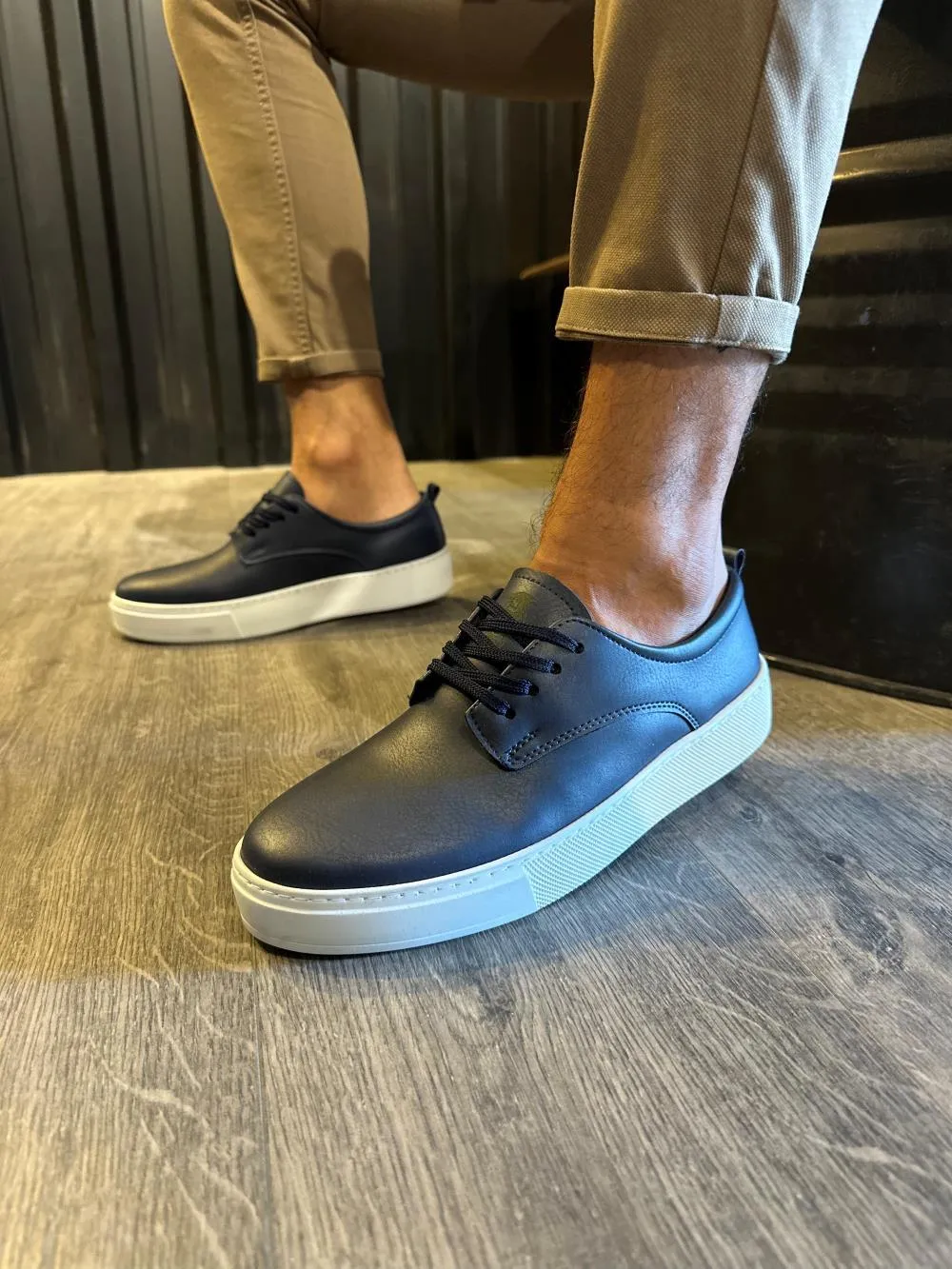 Original Design Men's Navy Blue Casual Sneaker Sports Shoes