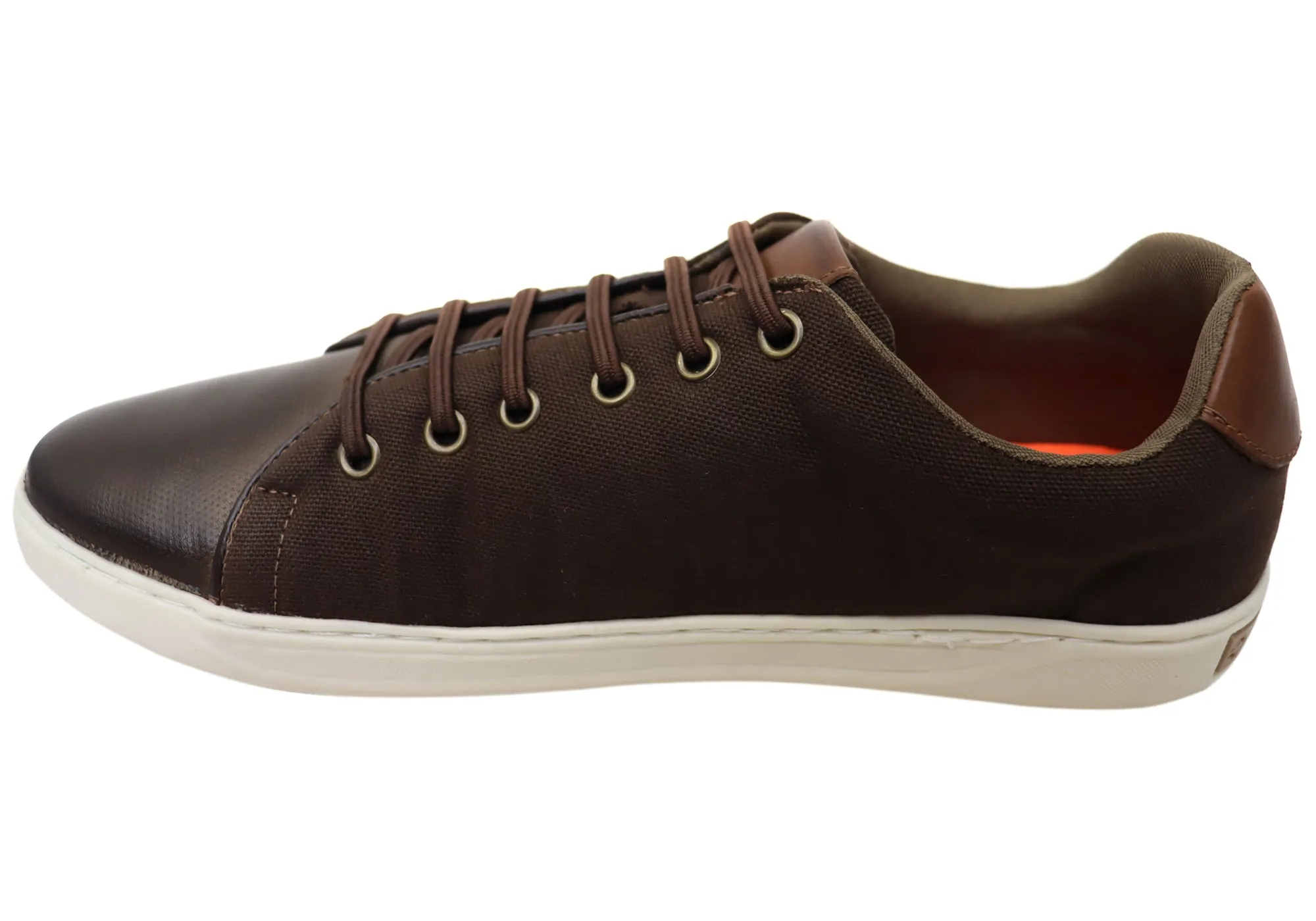 Perlatto Dan Mens Brazilian Comfortable Leather Slip On Casual Shoes
