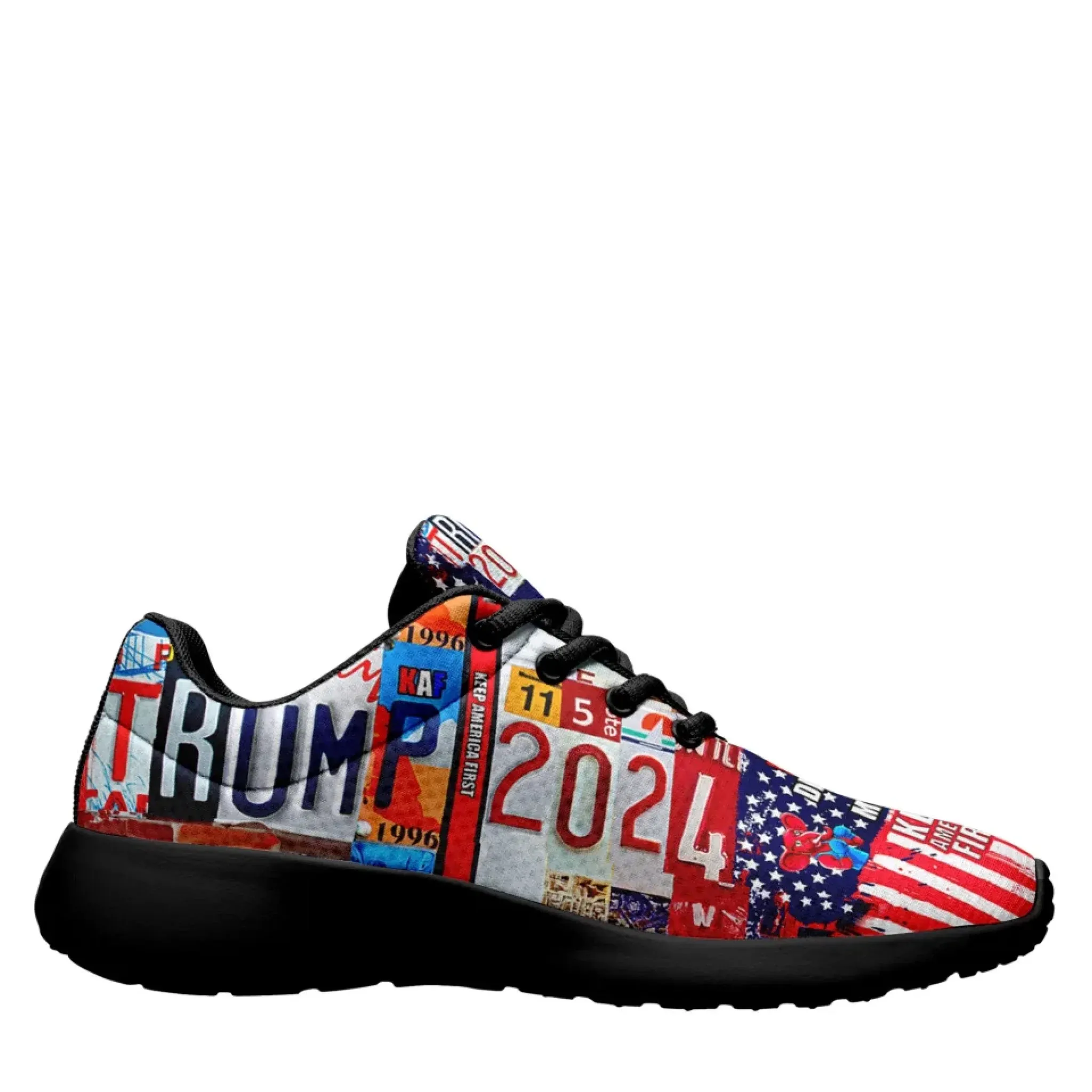 Personalized Trump 2025 Sneakers, Custom Lightweight Shoes, Breathable Sport Shoes