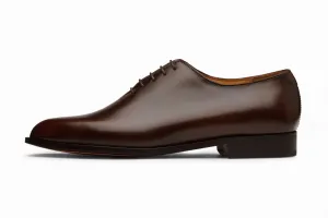 Plain Wholecut Oxford - Dark Brown