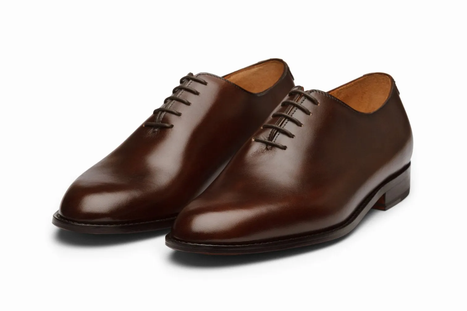 Plain Wholecut Oxford - Dark Brown