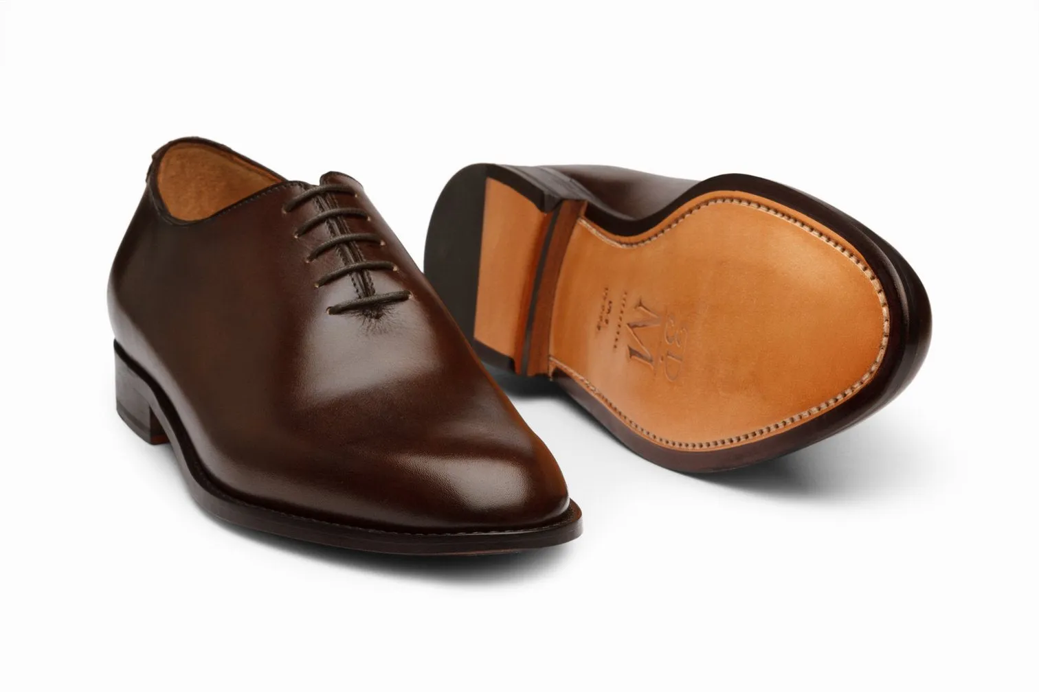Plain Wholecut Oxford - Dark Brown