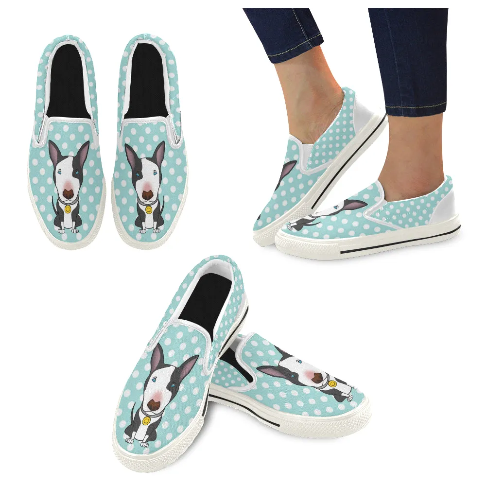 Polka-Dot Slip-on Skate shoes - Black Dog