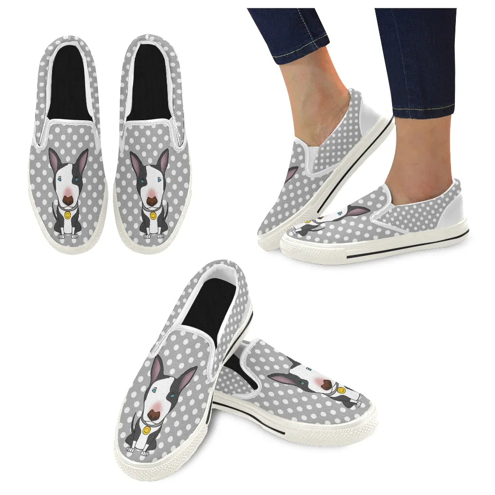 Polka-Dot Slip-on Skate shoes - Black Dog
