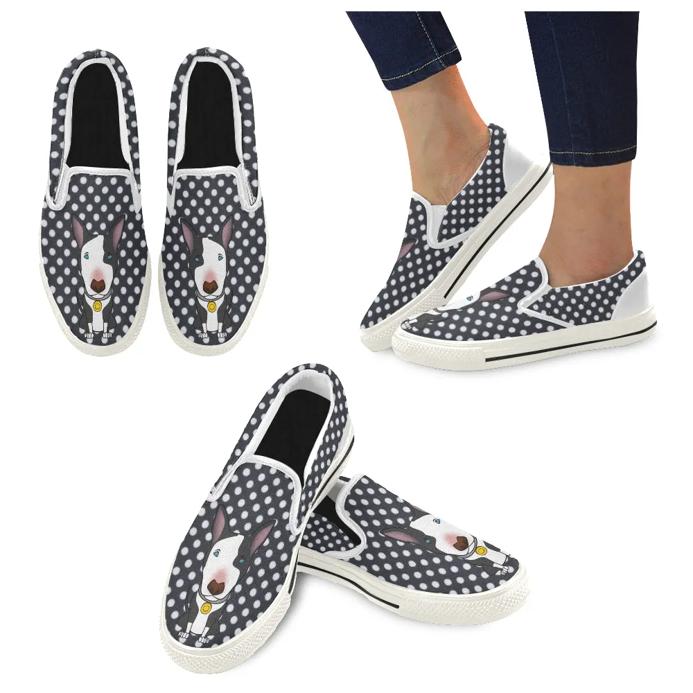 Polka-Dot Slip-on Skate shoes - Black Dog