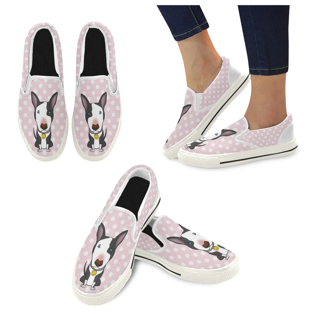 Polka-Dot Slip-on Skate shoes - Black Dog