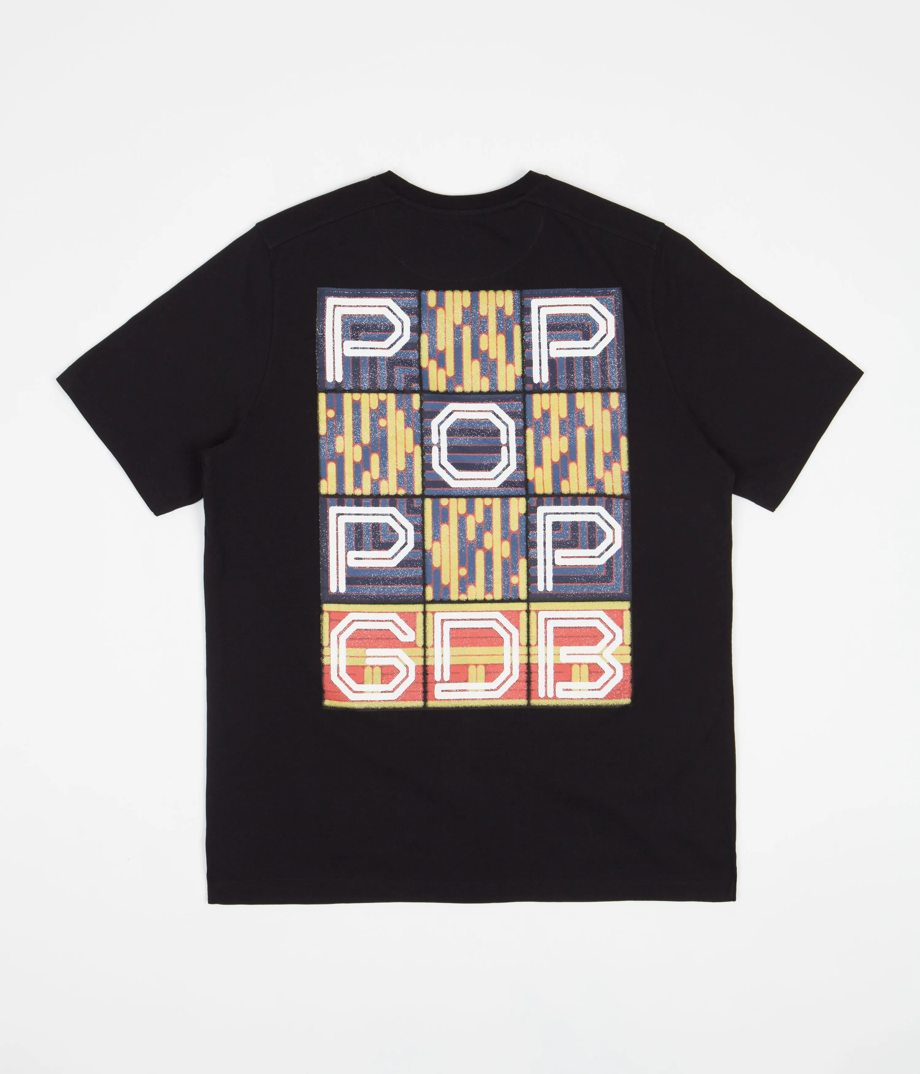 Pop Trading Company x Gilles De Brock T-Shirt - Black
