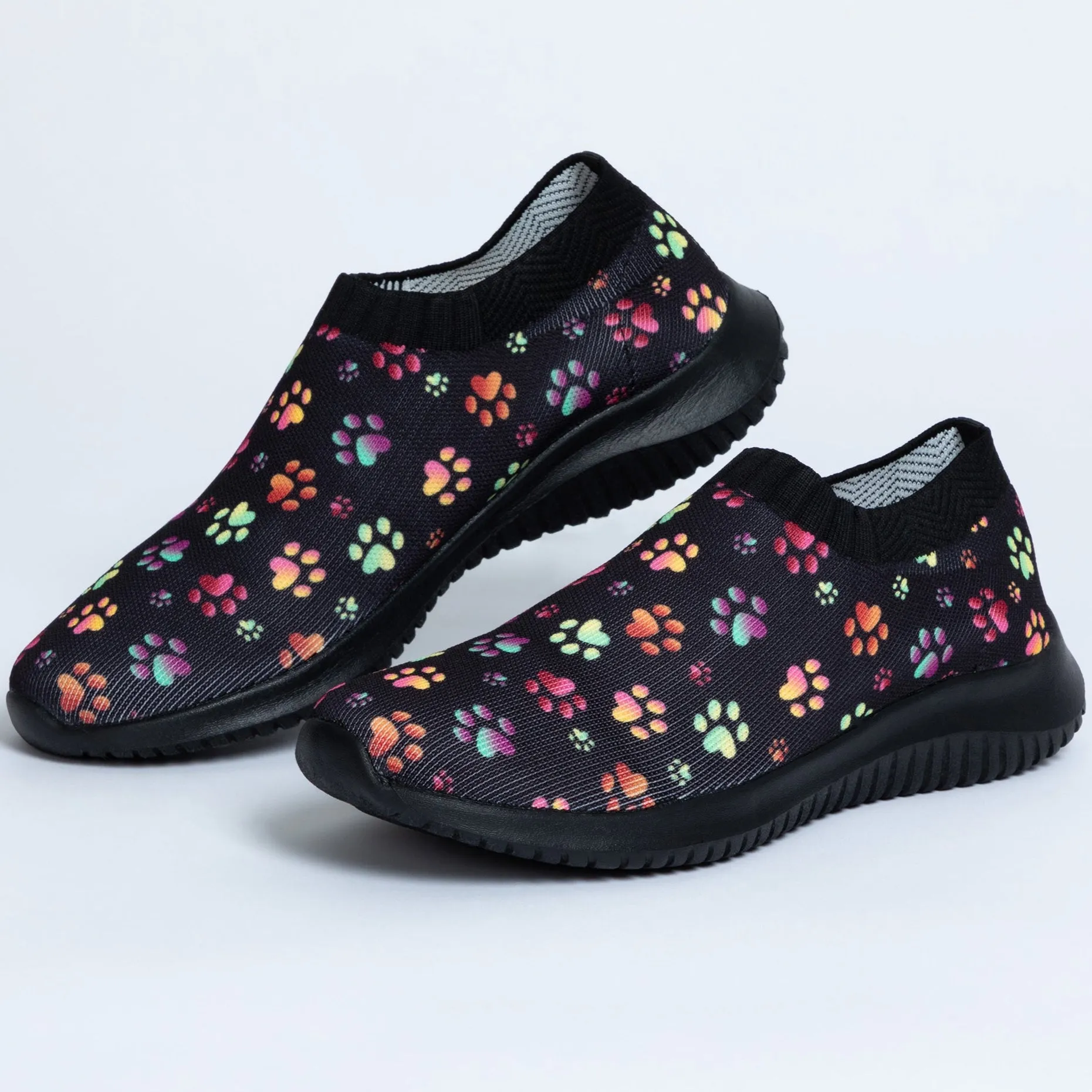 Purple Paw Flex Walking Shoes