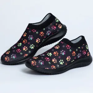 Purple Paw Flex Walking Shoes