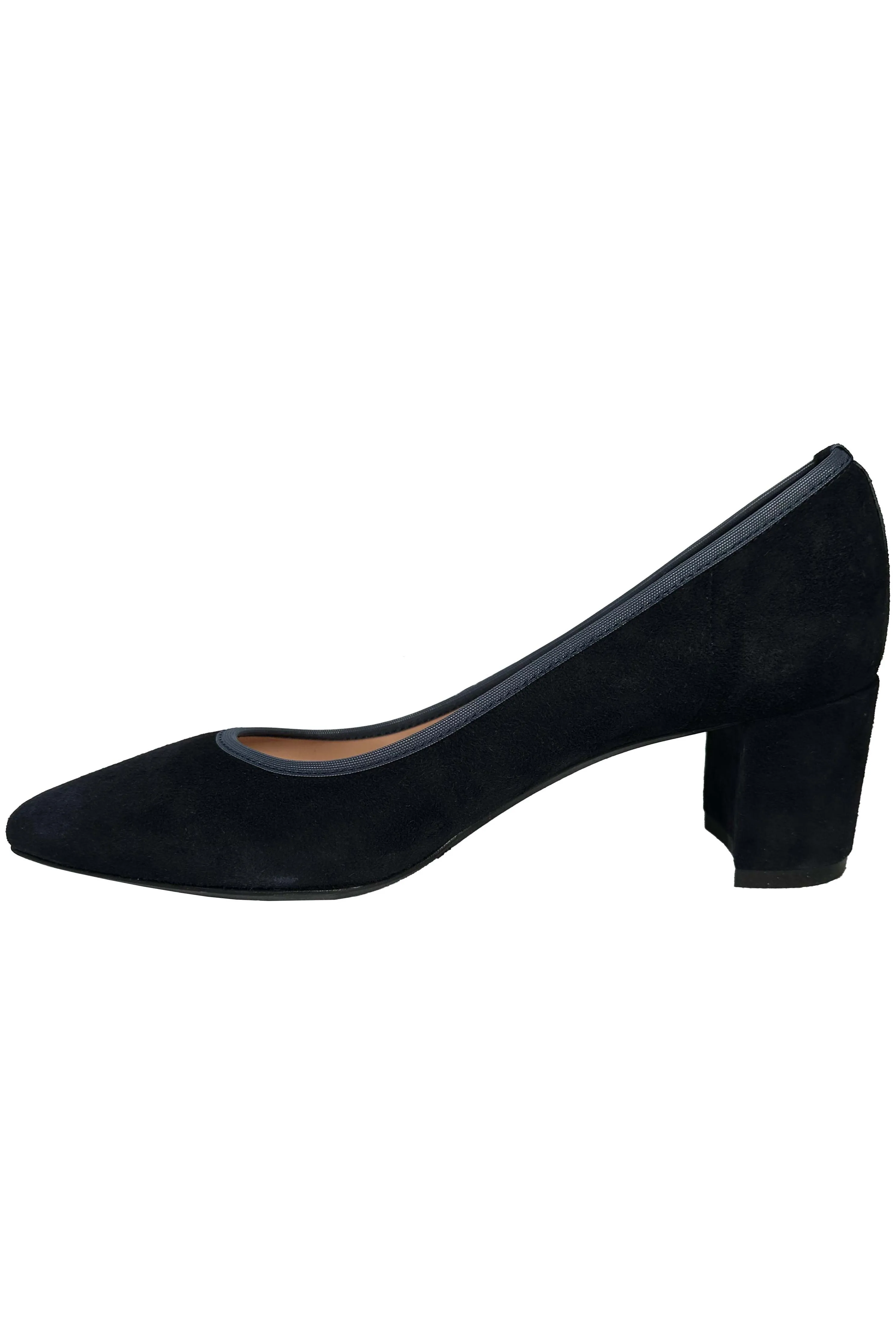 Robertson Madison Leslie 74150 Pump | Blu Camoscio Suede