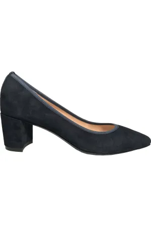 Robertson Madison Leslie 74150 Pump | Blu Camoscio Suede