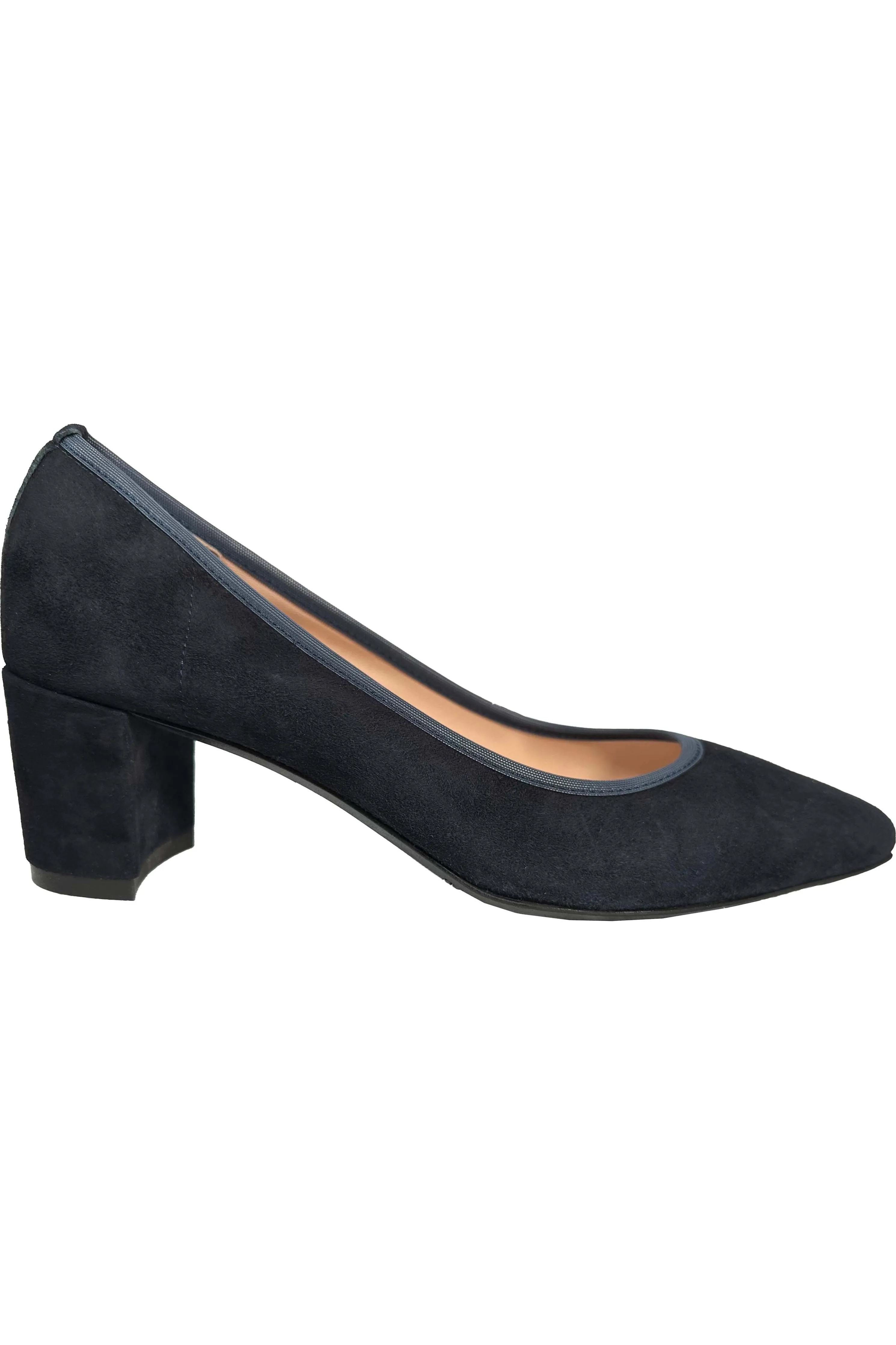 Robertson Madison Leslie 74150 Pump | Blu Camoscio Suede