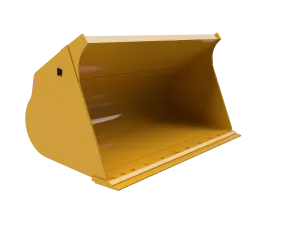 Rockland Slag Digging Bucket | Heavy-Duty, Heat-Treated Cutting Edges | High Strength Alloy Steel | For Loaders