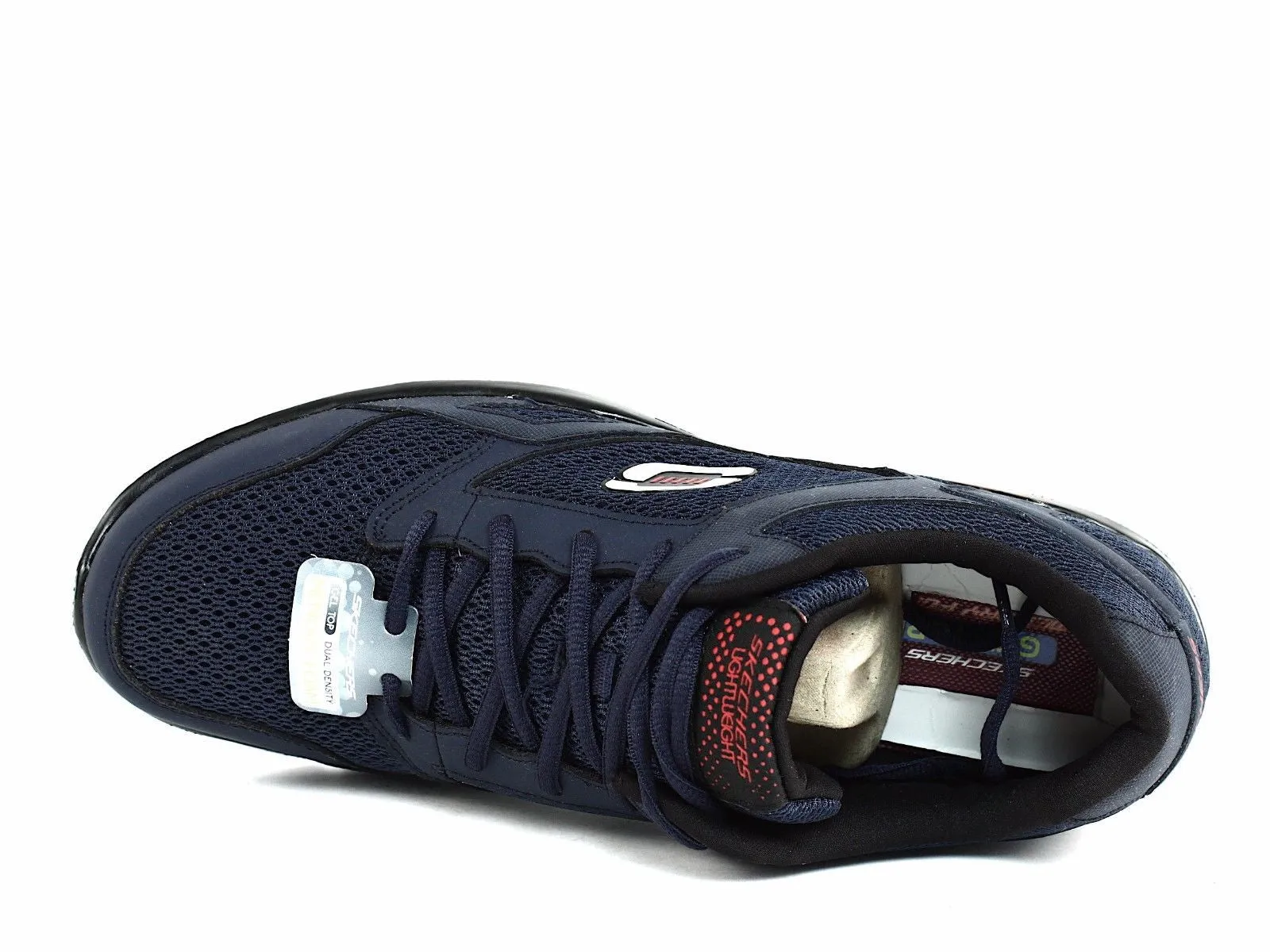 Skechers EQUALIZER Men's Athletic Walking Running Casual Navy Sneakers Shoes