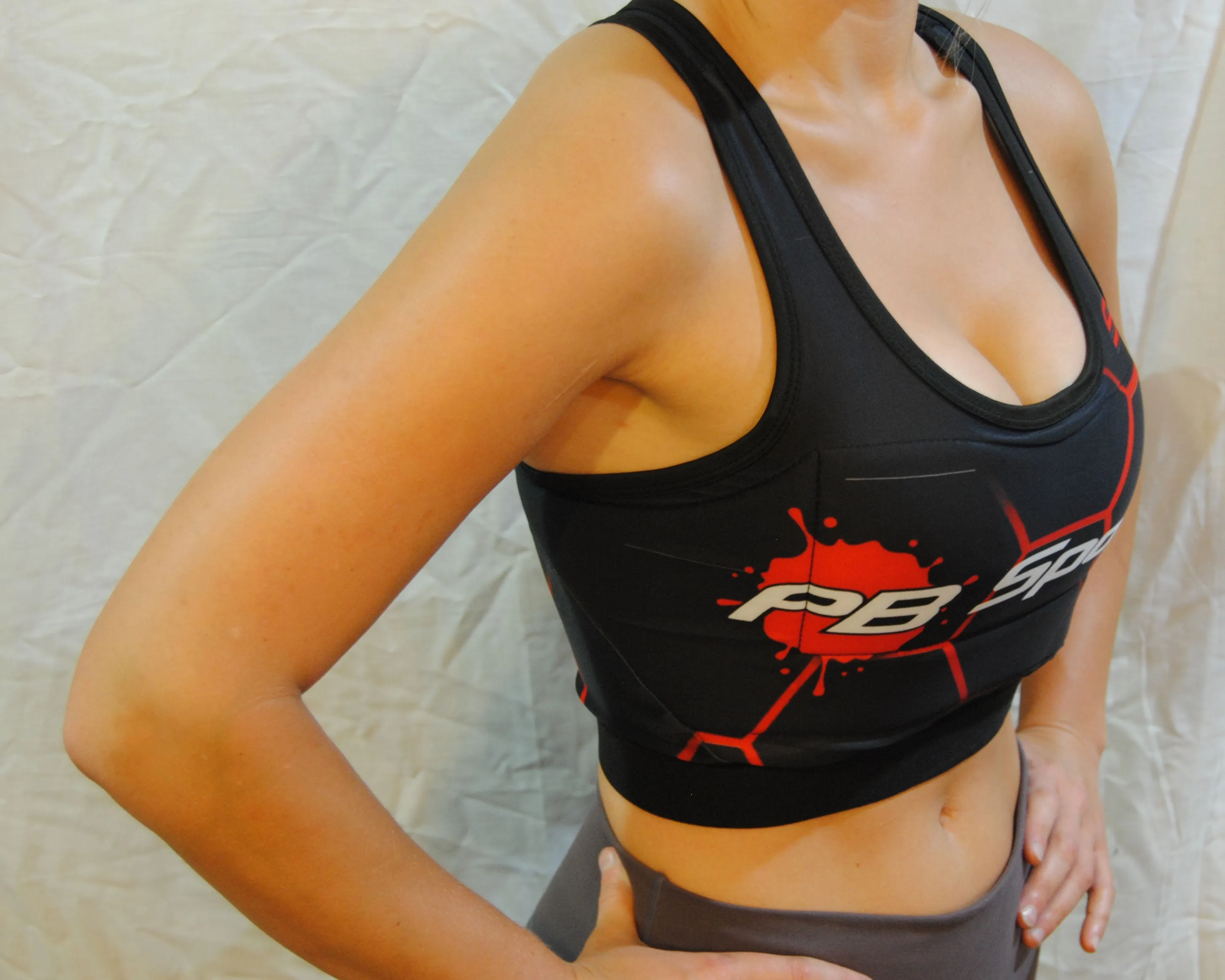 Social Paintball Grit Padded Sports Bra - PB Sports