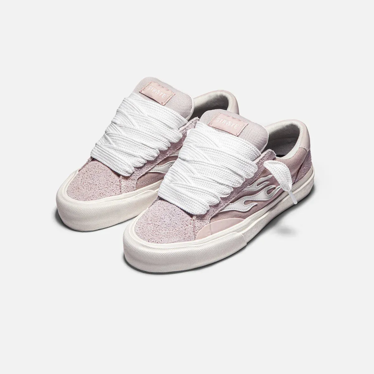 STRAYE Logan Puff Dusty Pink Sneakers