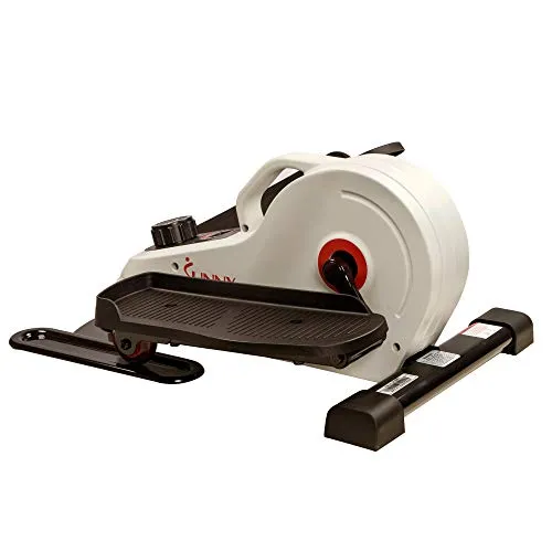 Sunny Health & Fitness Fully Assembled Magnetic Under Desk Elliptical Peddler – SF-E3872