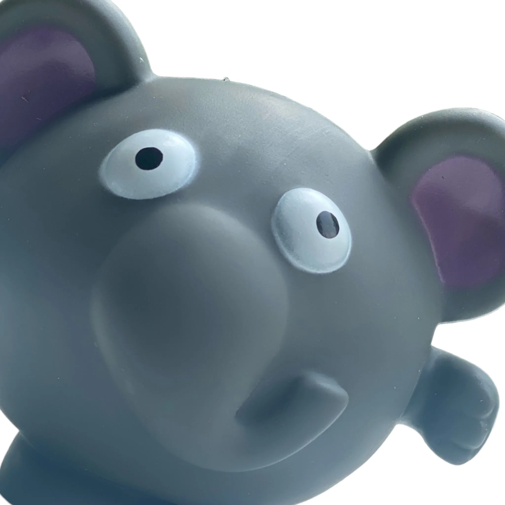 Talking Dog Club Elephant Bouncy Ball Toy for Dogs (Grey)