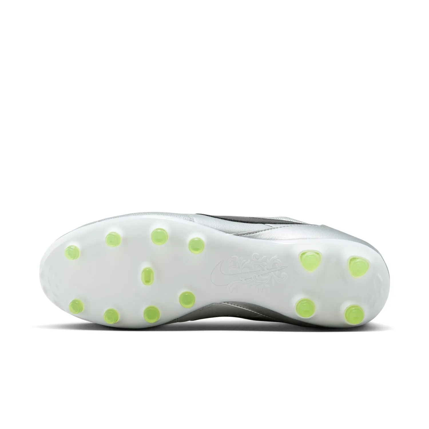 THE NIKE PREMIER III FG- METALLIC SILVER/ BLACK VOLT