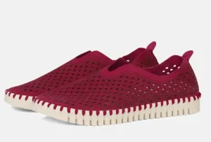 TULIP SLIP ON IN CERISE