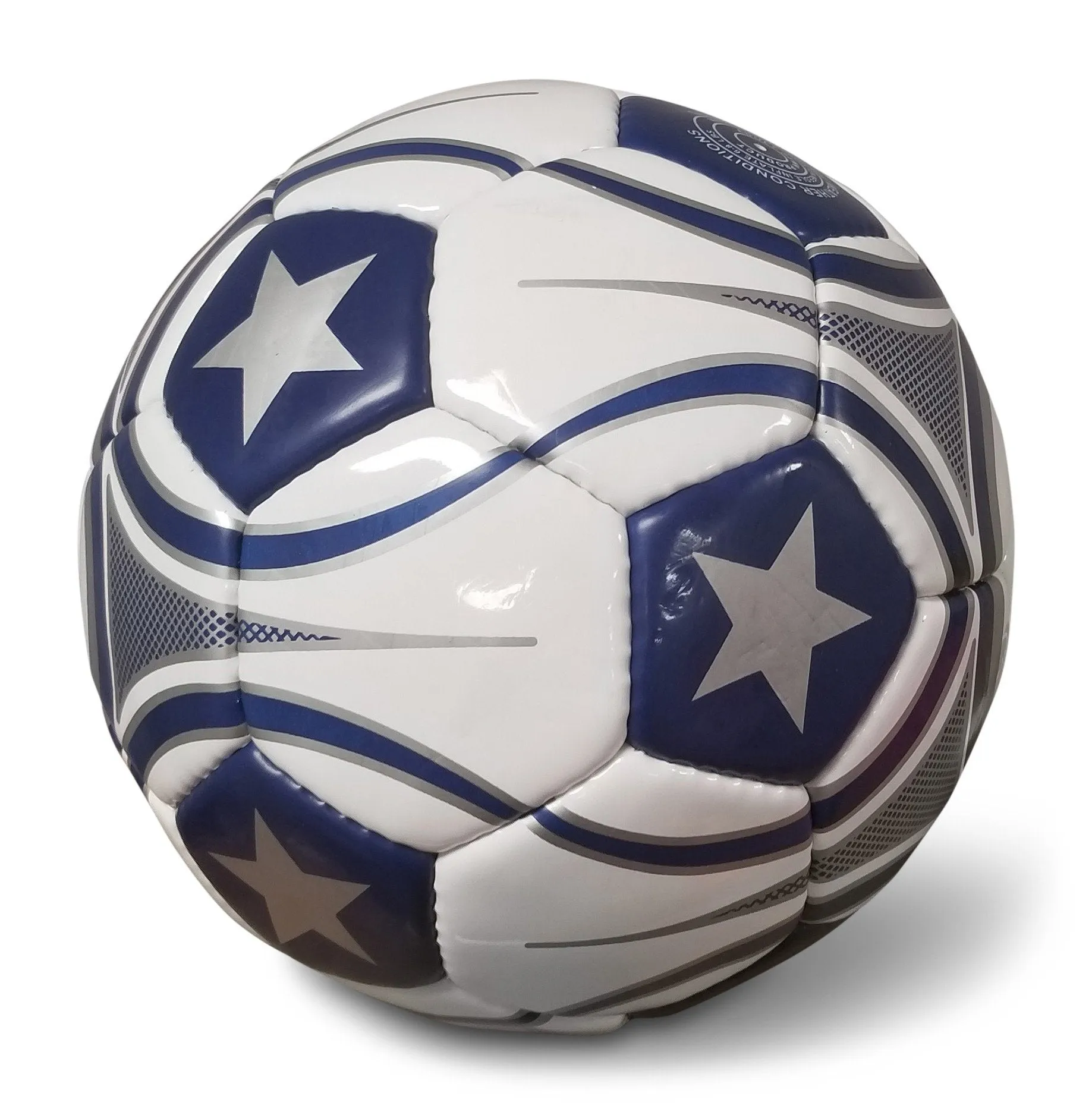 Uber Soccer Stars and Stripes Trainer Ball