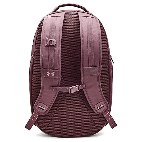 Under Armour Adult Hustle Pro Backpack , Ash Plum (554)/Mauve Pink , One Size Fits All