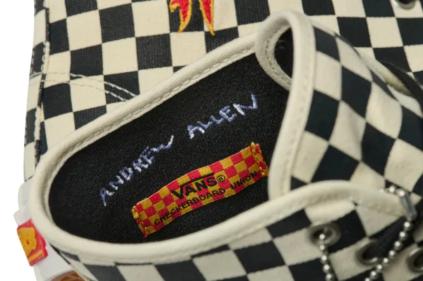 Vans Authentic High VCU Andrew Allen Checkered