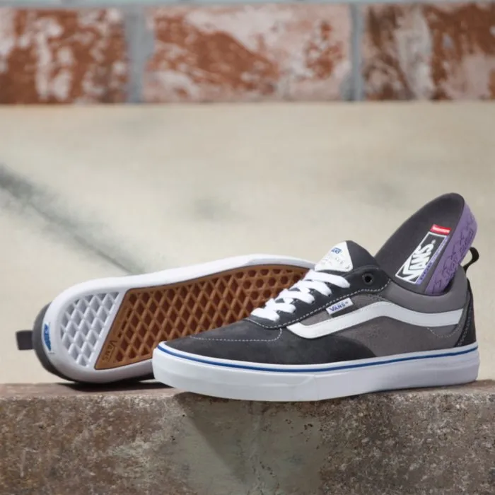 Vans Kyle Walker Skateboard Shoe - Asphalt/Blue