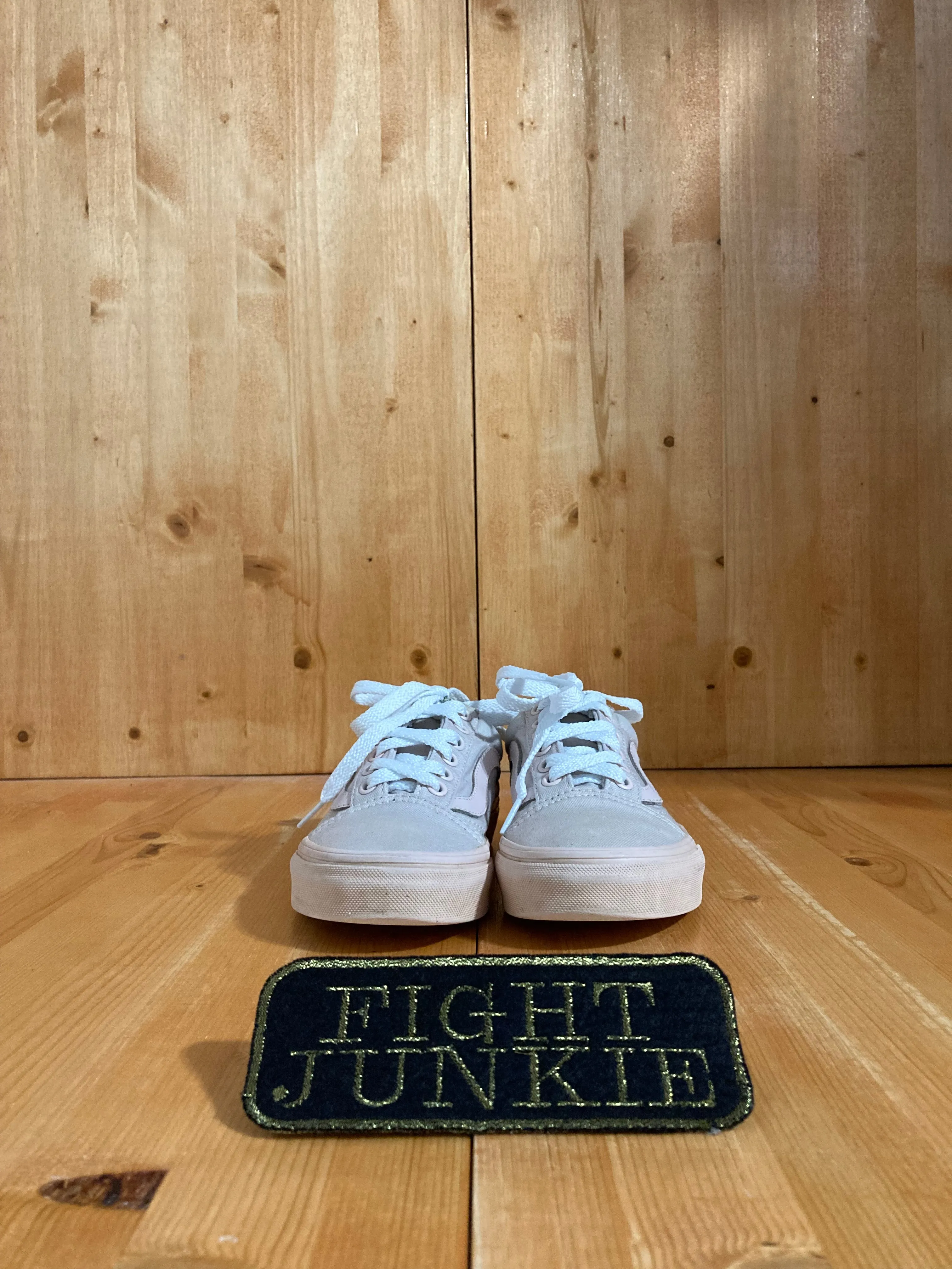 VANS OLD SKOOL Low Top Womens Size 5 Canvas Skateboarding Shoes Sneakers Pink