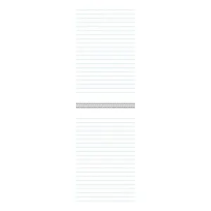Warwick Notebook 8B3 50 Leaf Spiral Ruled 7mm 100x165mm