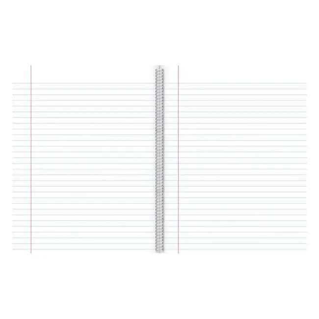 Warwick Notebook 8B4 50 Leaf Spiral Ruled 7mm 230x180mm