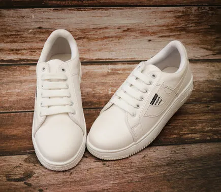 White Hip Hop Casual Sneaker