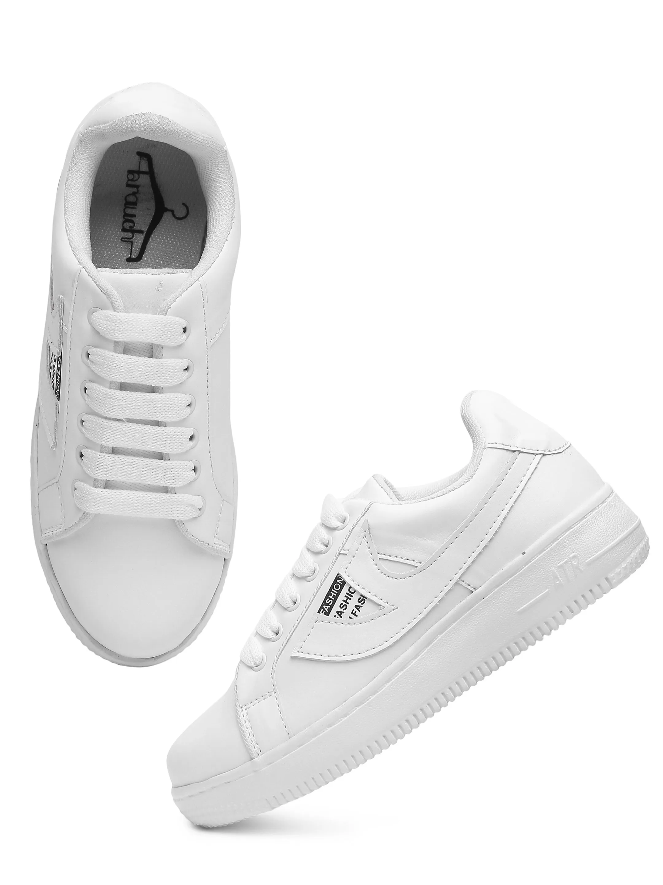 White Hip Hop Casual Sneaker