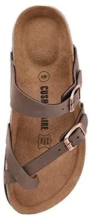 Women's Cushionaire Luna Cork footbed Sandal with  Comfort