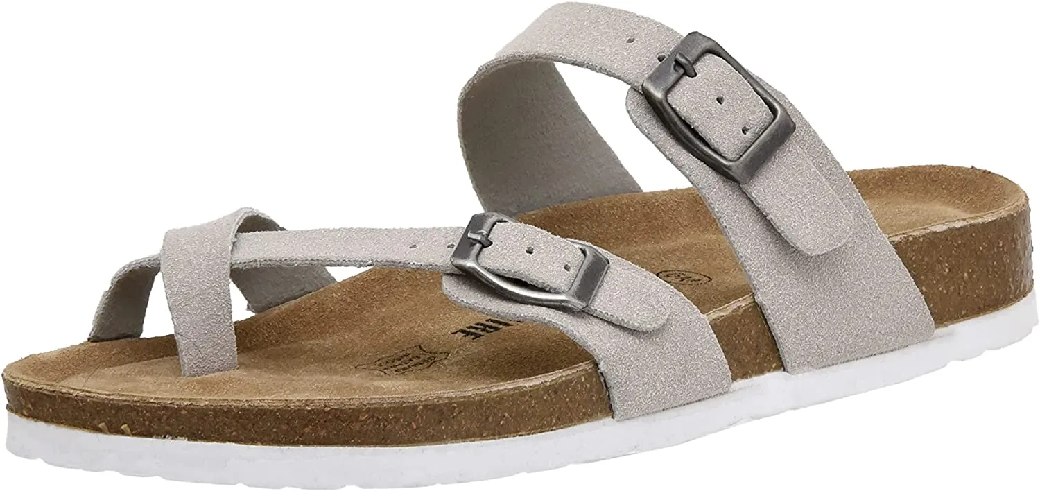Women's Cushionaire Luna Cork footbed Sandal with  Comfort