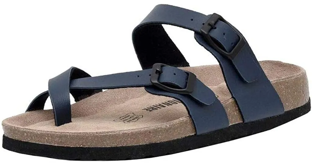 Women's Cushionaire Luna Cork footbed Sandal with  Comfort