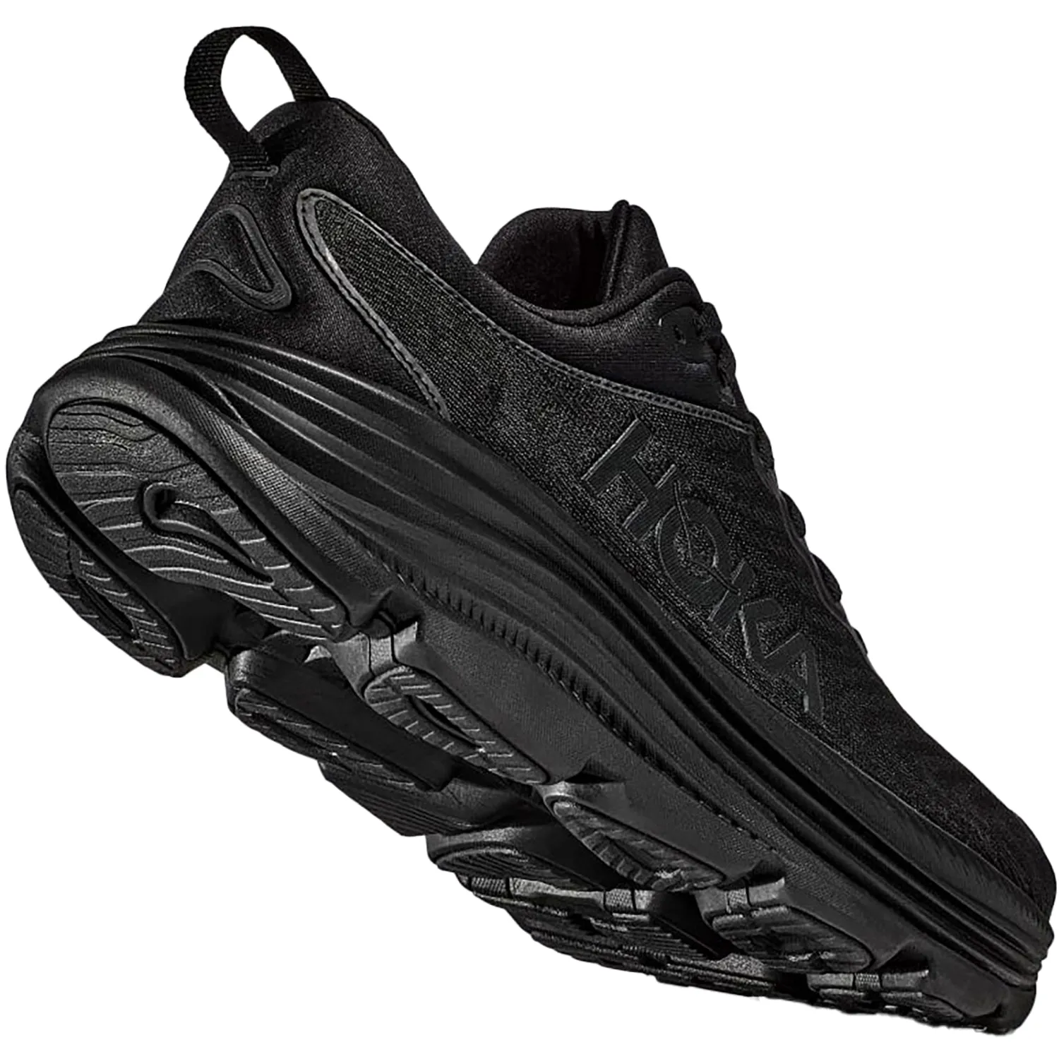 Women's Hoka Gaviota 5 Black/Black Mesh
