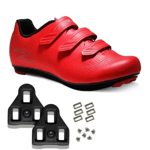 Zol Fondo Road cycling Shoes 0-Degree Look Delta Cleats Included Compatible with Peloton